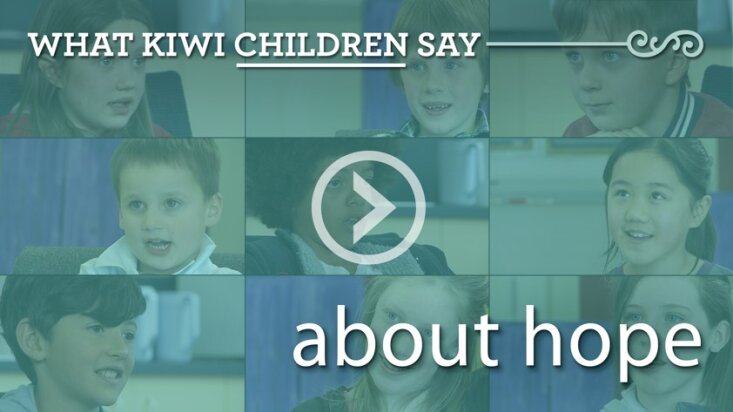What Kiwi children say about hope